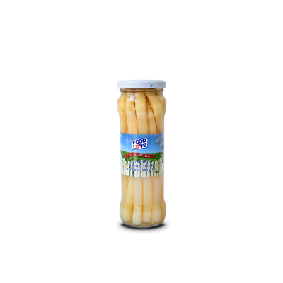 ESPARGOS BRANCO FOOD LOVE VIDRO 12X370ML 